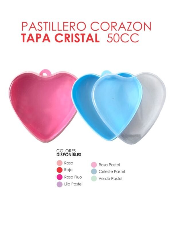 CORAZON PASTILLERO PLASTICO 8 X 2,5 - Imagen 3